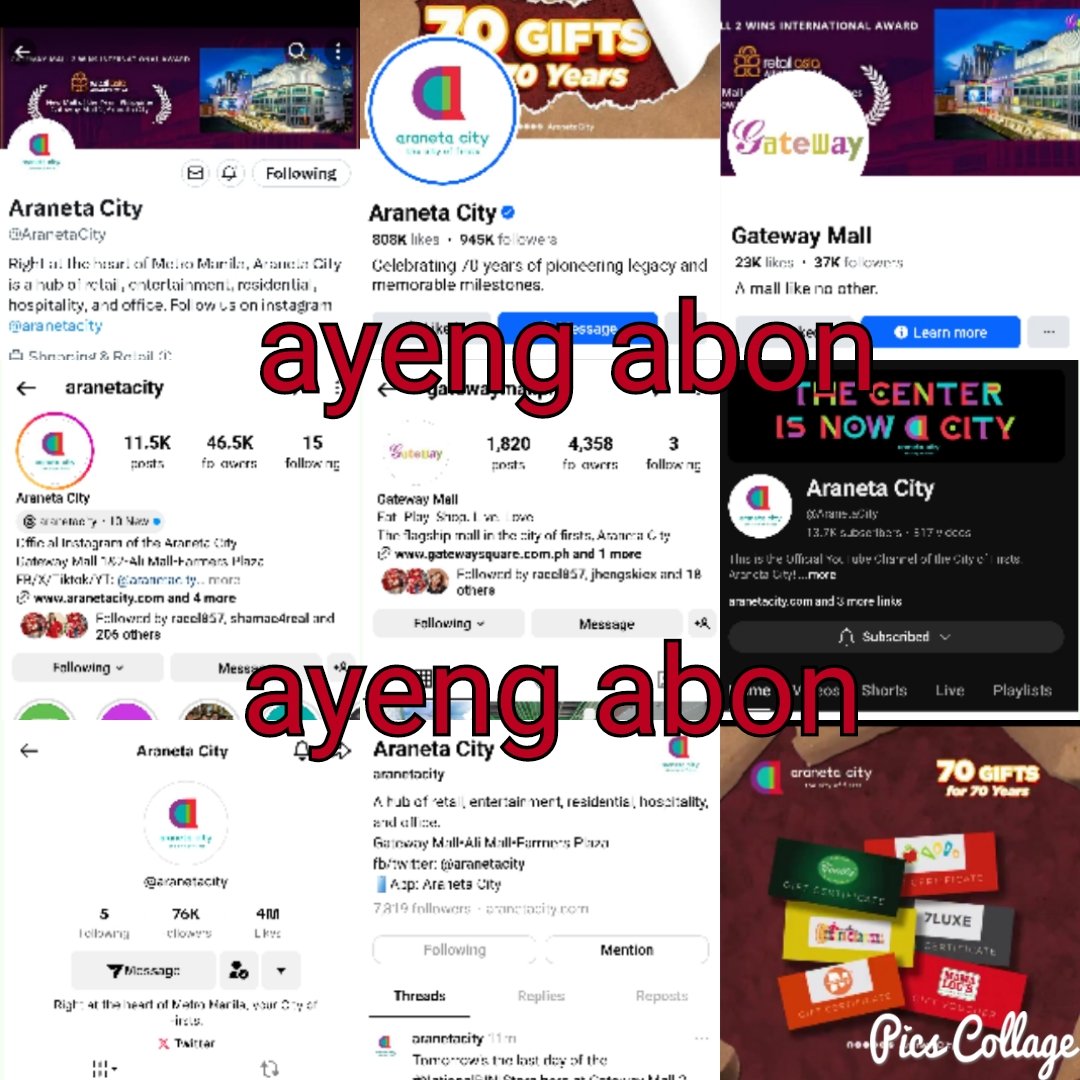 ayeng_abon's tweet photo. Christmas is blissful because we are one in Christ. I'm blessed to be surrounded by the people I loved! Sharing my blessings with others and keeping Christmas traditions with love and unity.
@AranetaCity
#UnwrappingWonders
#ChristmasBlissAtAranetaCity
#AranetaAt70
#CityOfFirsts https://t.co/iXBYYCPFxV