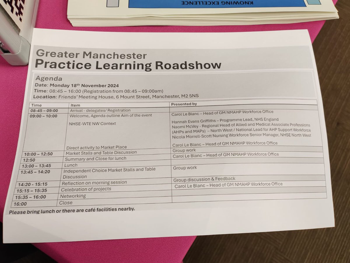 span5's tweet photo. @JennySm59756084 representing @WWLNHS at GM practice learning roadshow sharing our launch of #SLEC & engaging with partners in the GM Health & Care learning environment strategy https://t.co/7MuftWKZoE