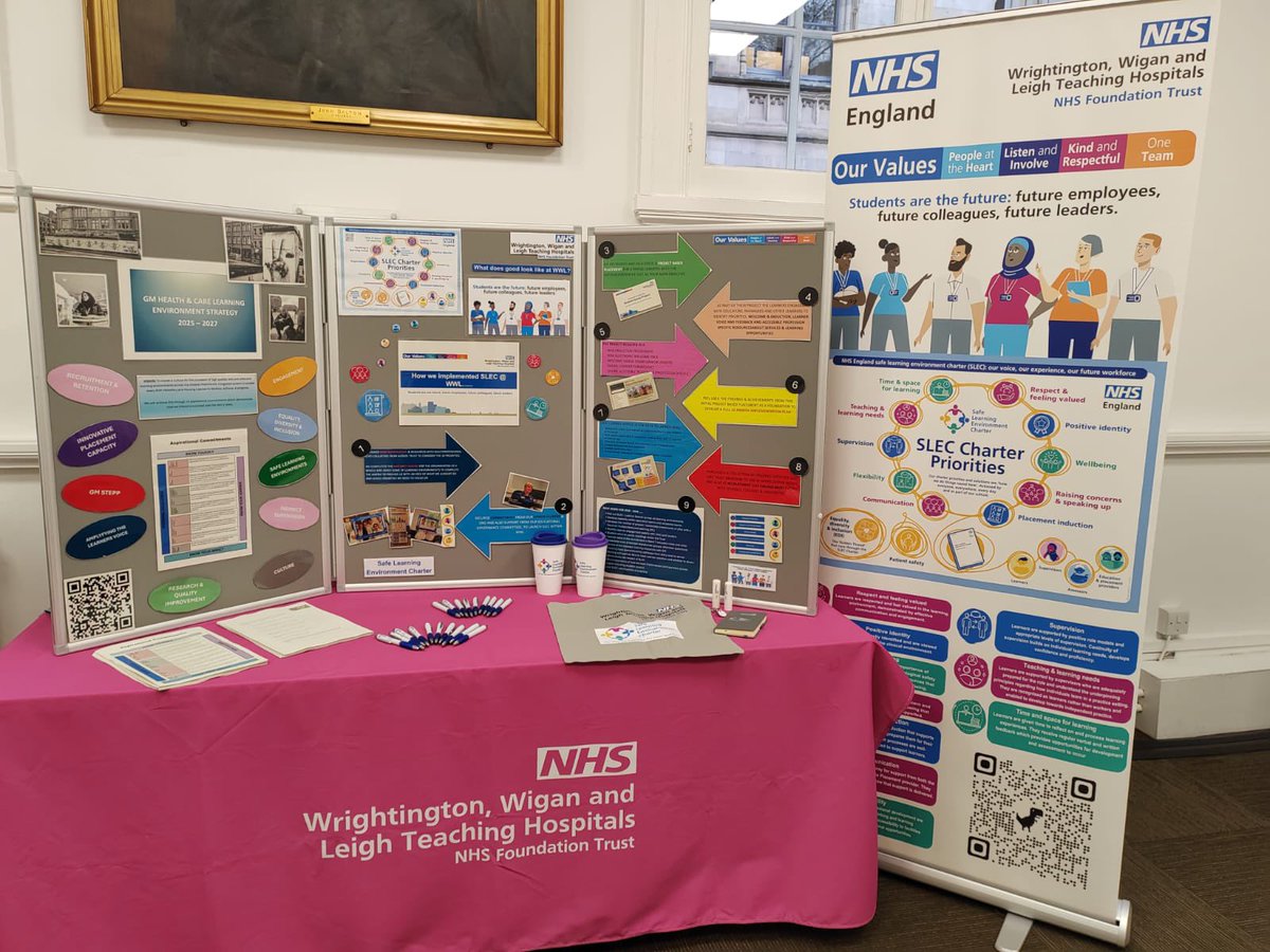 span5's tweet photo. @JennySm59756084 representing @WWLNHS at GM practice learning roadshow sharing our launch of #SLEC & engaging with partners in the GM Health & Care learning environment strategy https://t.co/7MuftWKZoE