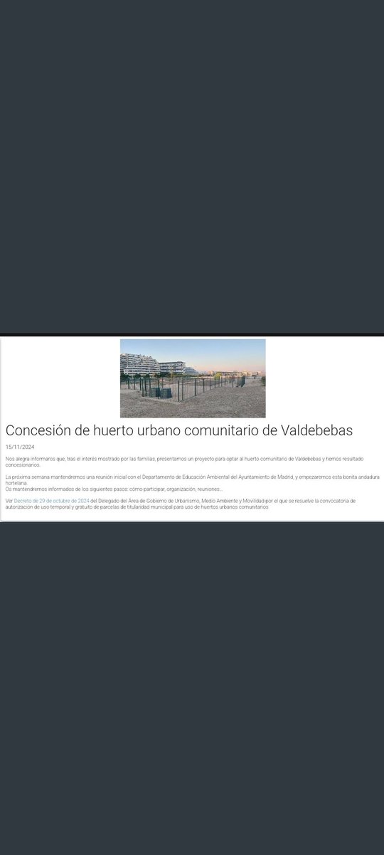 Hilos Valdebebas tweet media