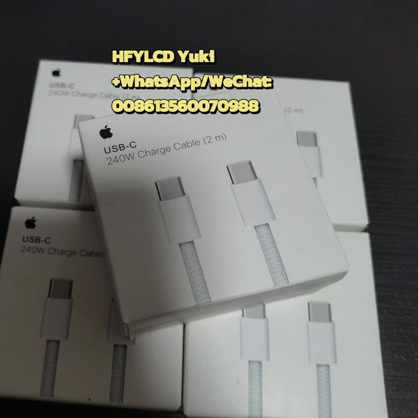 YukiYan46839686's tweet image. Wholesale for iPhone cable usb-C to type-C 1m 2m
Braided cable.
PD cable fast charging cable.
With package and without package.
#cable #pd #typectolightning #cables #fastchargingcable #fastcharging #hfylcd #repairshop #ctoc #ctoccable #15 #16 #usbc
