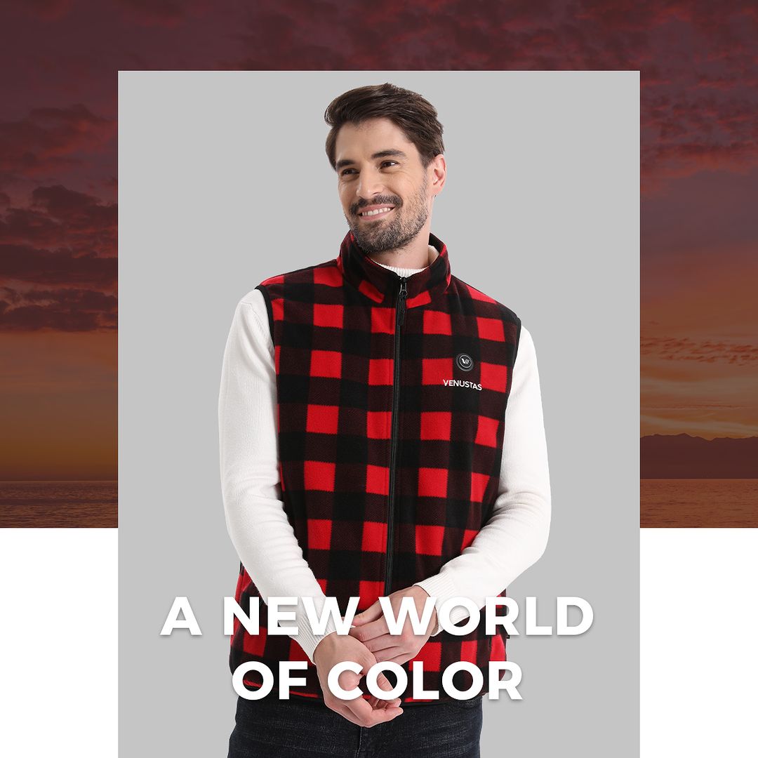 📣 New colors alert! Introducing a fresh palette for our heated fleece vest! Now available in Dark Grey, Navy, Red Plaid, and Forest Green.

⁠ Why you'll love it:
💚 Up to 9 hours of warmth
💚 Ultra-soft fleece for next-level comfort
💚 Stand collar for extra warmth
💚