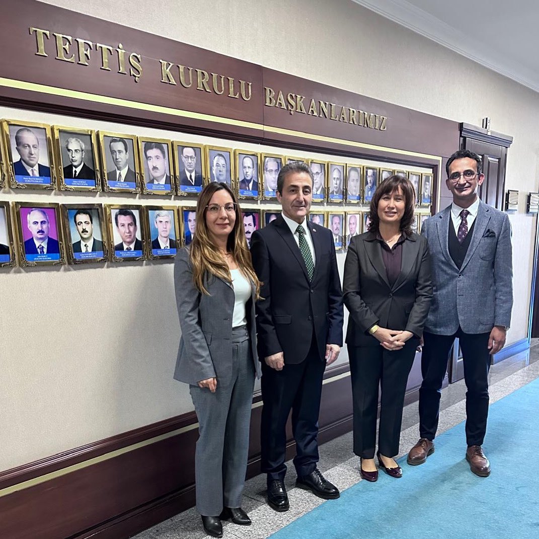 Dernek Başkanımız Okan ÖZBAŞ ve beraberindeki heyet, Mülkiye Teftiş Kurulu Başkanı Sayın Yavuz Selim AKKOÇ’u ziyaret ederek derneğimizin çalışmaları hakkında bilgi vermiş ve karşılıklı görüş alışverişinde bulunmuşlardır.