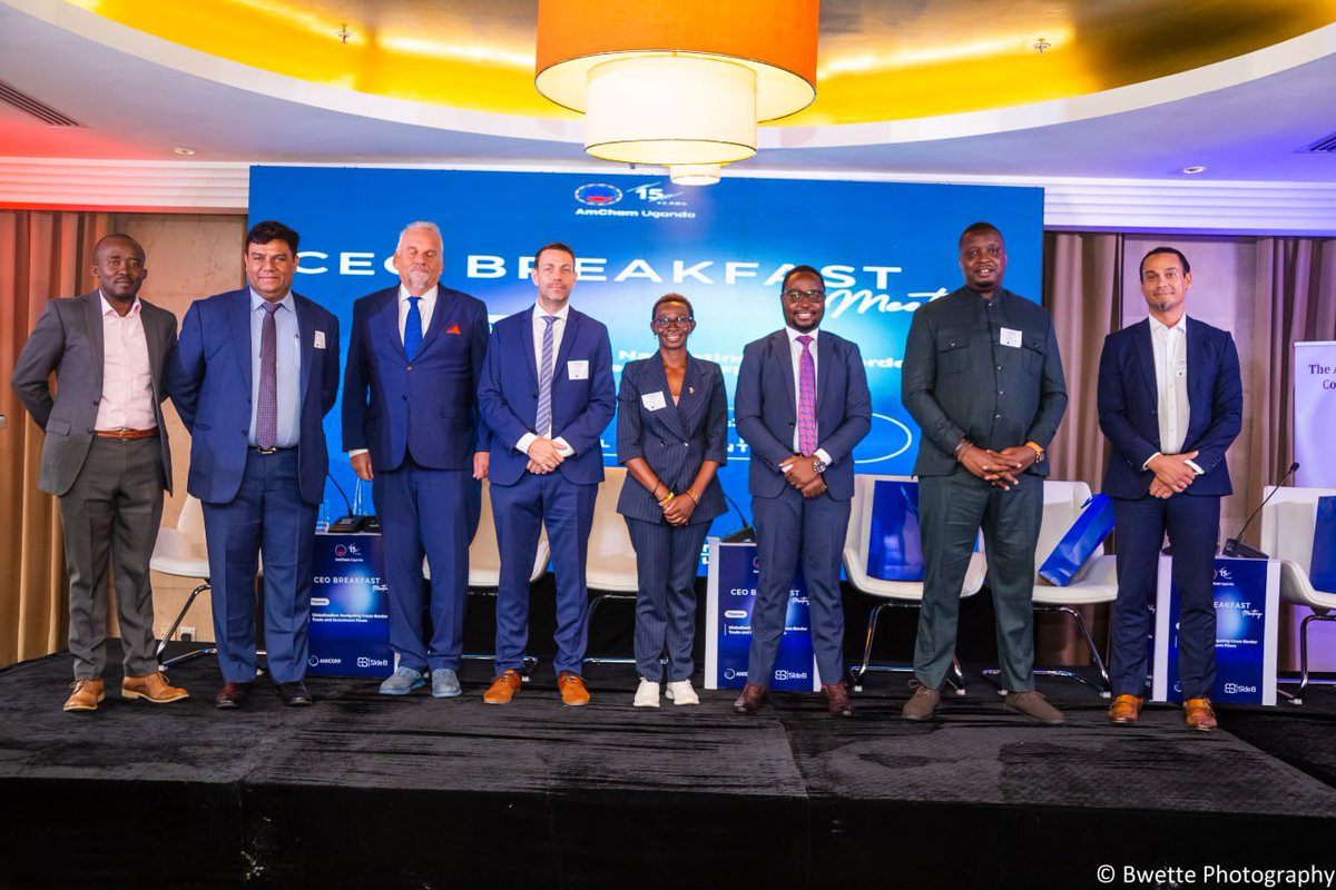capitalonegrp's tweet photo. The event was sponsored @AMICOR Group #CEOBreakfast #GlobalBusiness #Networking #Leadership #EmergingMarkets #KampalaEvents #AmChamUg https://t.co/ChcthhI8BE