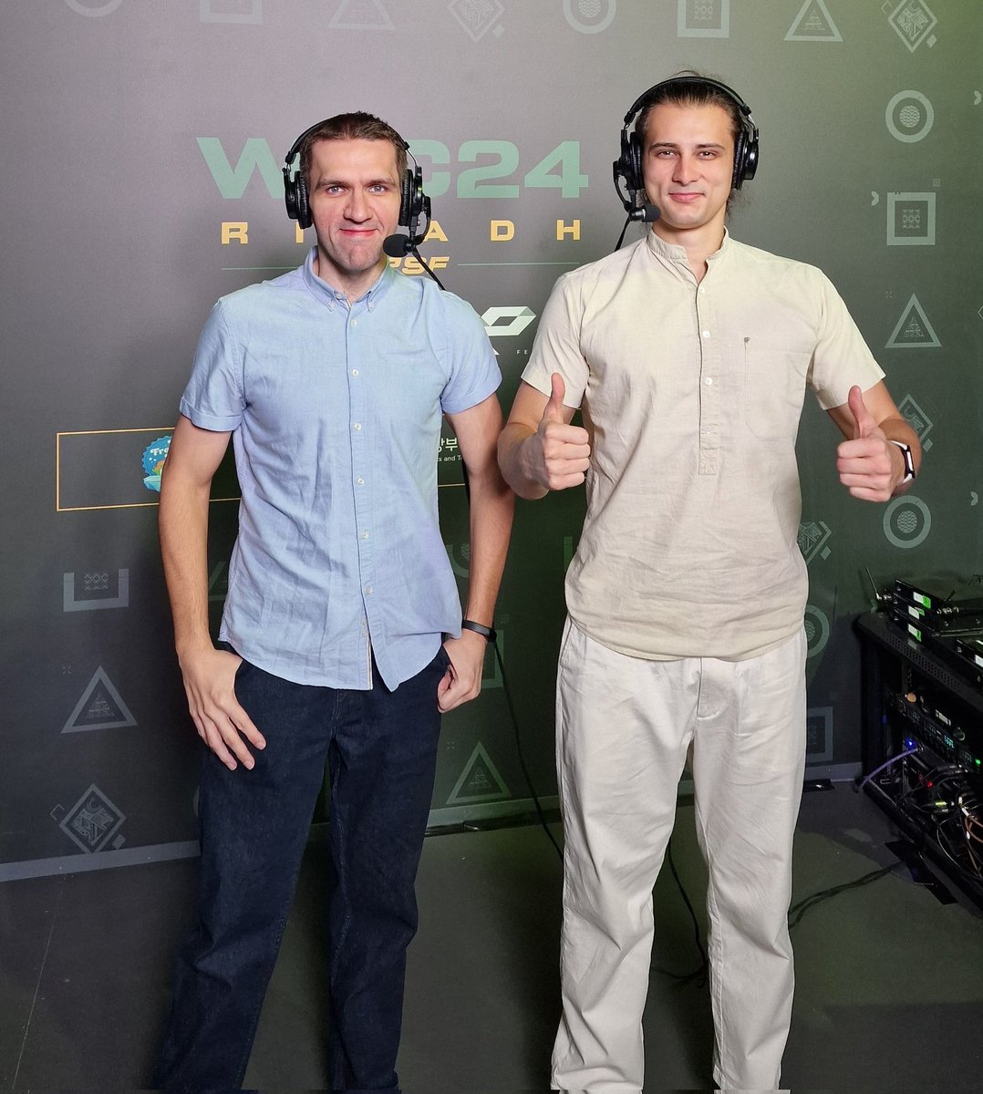 Going live for the World Esports Championships Grand Finals alongside <a href="/BlackMeier1/">Dominik Reitmeier</a> <a href="/iesf_official/">IESF</a>