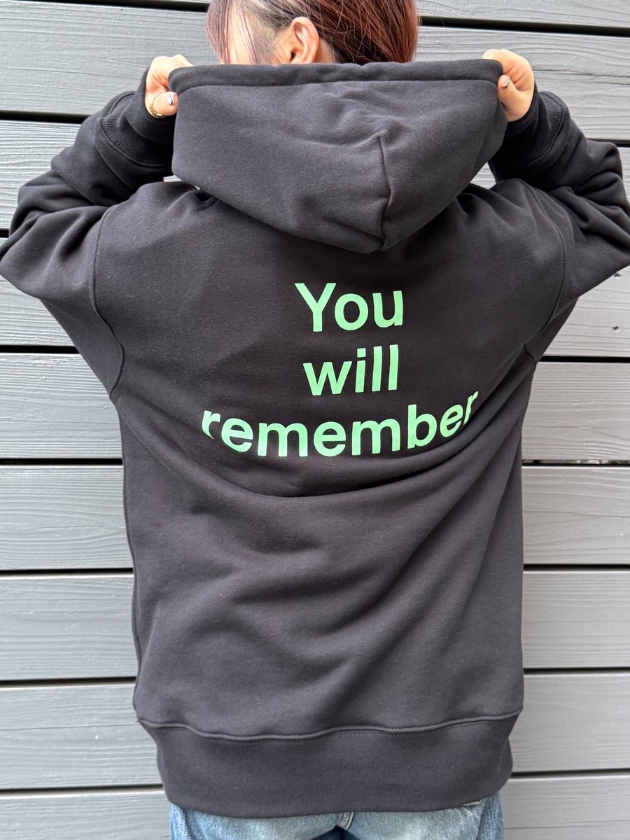 ミュージシャン GENERATIONS MOE Logo Hoodie Black ミュージシャン