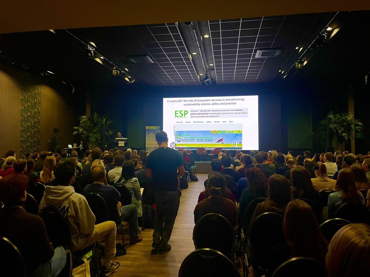 Ina Sieber (@im_sieber) on Twitter photo Kicking off the #ESP24 by Doof de Groot and Mieke Siebers (<a href="/ESPartnership/">Ecosystem Services Partnership</a>) at the WICC in Wageningen.
Looking ahead to a week full of exchange on #ecosystemservices, #naturebasedsolutions and #research. And to see many new and familiar faces again! Kicking off the #ESP24 by Doof de Groot and Mieke Siebers (<a href="/ESPartnership/">Ecosystem Services Partnership</a>) at the WICC in Wageningen.
Looking ahead to a week full of exchange on #ecosystemservices, #naturebasedsolutions and #research. And to see many new and familiar faces again!