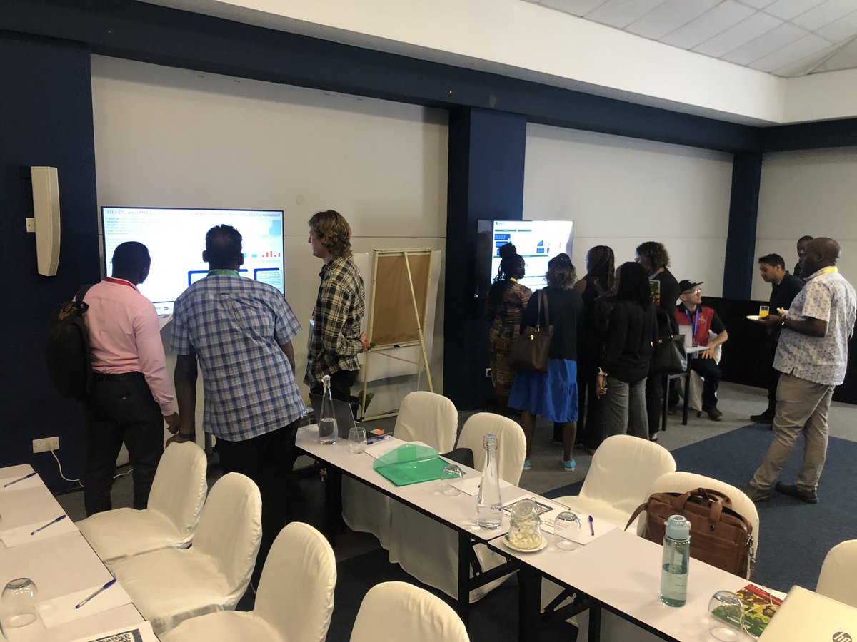 During the refreshment break, our Early Career Researchers presented in the first poster session. The different topics included “Accelerating Big Data Harmonisation” and “Assessing the role of haematological traits on kidney function in Africans” 

We are looking forward to the