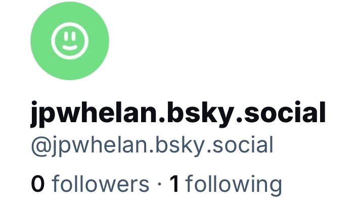 Not one to advertise my departure !!  But I’m jumping ship to BlueSky like many others. (I suspect for the same reasons)

jpwhelan.bsky.social if you want to follow me there instead :)