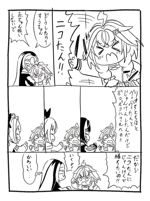 こういうことやってたらいいな
と思って描いたマンガ
#ニコたん描いたん #すくすく枢 