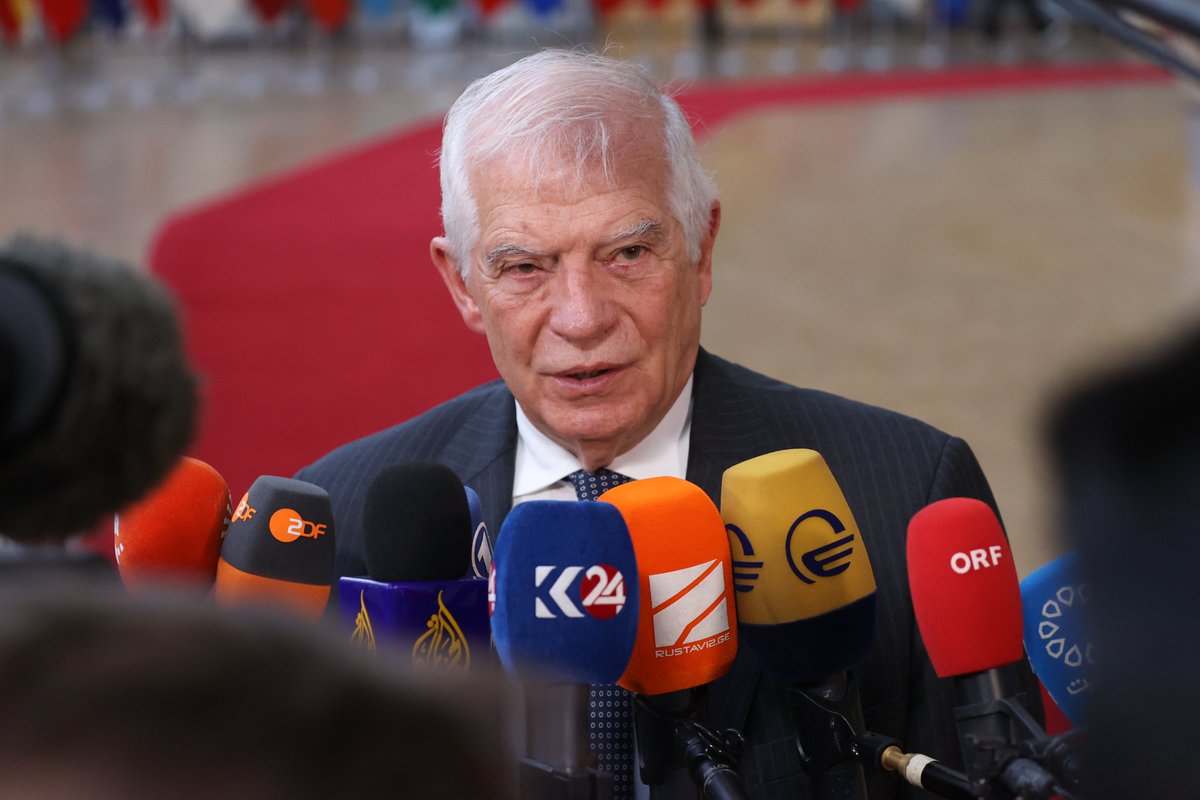 Josep Borrell at his last Foreign Affairs Council:

"You can't pretend to be a geopolitical power if you're taking days, weeks, months to reach agreements to act. So my last call to my colleagues (is): be more united, take decisions quicker, the events don't wait for you."