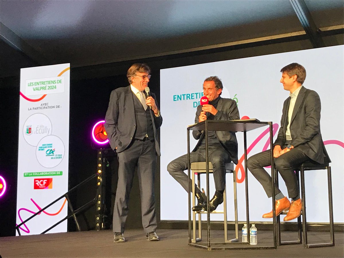 <a href="/BNPParibas/">BNP Paribas Group</a> <a href="/Siparex/">Siparex</a> <a href="/OASYSConsultant/">Oasys & Cie</a> <a href="/ForvisMazarsGrp/">Forvis Mazars Group</a> <a href="/rhone_fr/">Département du Rhône</a> <a href="/cic/">CIC</a> 🙌 Une réussite collective ! 
Entretiens de <a href="/Valpre/">Entretiens de Valpré</a> 15 et 16/11 2024

Merci <a href="/ca_centrest/">Crédit Agricole Centre-est</a>, <a href="/meeschaert/">Meeschaert</a>, <a href="/SocieteGenerale/">Societe Generale Group</a> SG Auvergne Rhône-Alpes, <a href="/Bayard/">Bayard</a>, Fonds du Bien Commun  <a href="/InstitutMerieux/">Institut Mérieux</a>,
@PARISETTD <a href="/FMORINIERE/">FRANCOIS MORINIERE ن</a> <a href="/jeanviard/">jean viard</a> <a href="/gillespelisson/">Gilles Pélisson</a> <a href="/OlivierGinon/">Olivier Ginon</a> <a href="/bompard/">Alexandre Bompard</a>