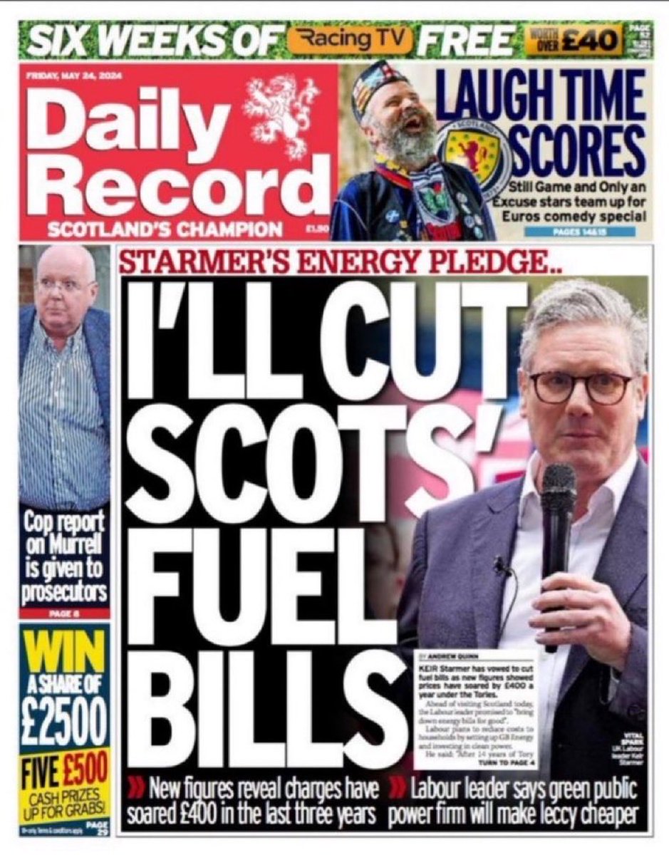 Good morning 🏴󠁧󠁢󠁳󠁣󠁴󠁿 🥶 
It,s -1 deg outside and the latest announcement of a further rise in energy bills in January only supports the fact this man lied to the public to win your votes.

What does it mean to Scots to own the rights to energy in our own country?#Scottishindependence