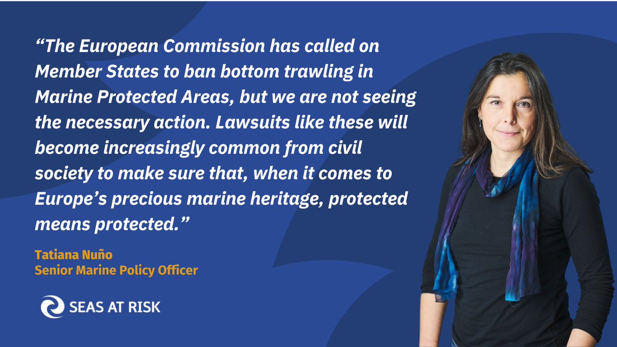 📢PRESS RELEASE: Our member <a href="/bund_net/">BUND</a> sues the German government 🇩🇪 for failing to protect the #Doggerbank #MarineProtectedArea from destructive #BottomTrawling.
It’s time that #ProtectedMeansProtected for EU MPAs 🐟🪸🌊
👉seas-at-risk.org/press-releases…