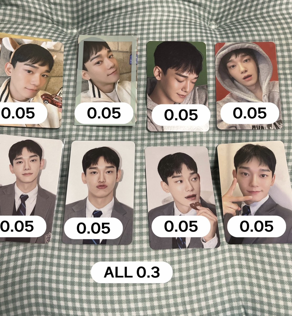 eunno_123's tweet photo. 첸 종대 2024 시그 트레카 핑크크리스마스 포카 양도

Only sell
Shipping +0.2

엑소 수호 시우민 백현 찬열 디오 카이 세훈 첸  시그 폴라 포카 팬싸 exo album creamsoda pinkcristmas sell Suho Xiumin Baekhyun Do Kai Sehun Chanyeol Chen pc sell wts poca https://t.co/dXlO7ToMtw