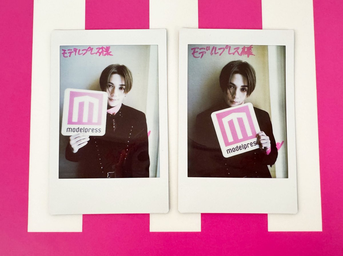 FANTASTICS #八木勇征 さん サイン入りチェキを2名様に🎁 ＼ 1⃣モデル