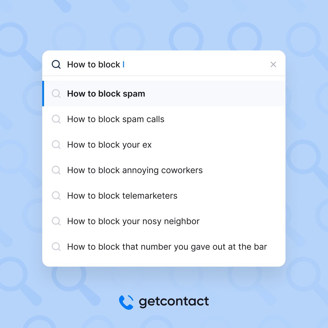 getcontact's tweet image. Just #Getcontact