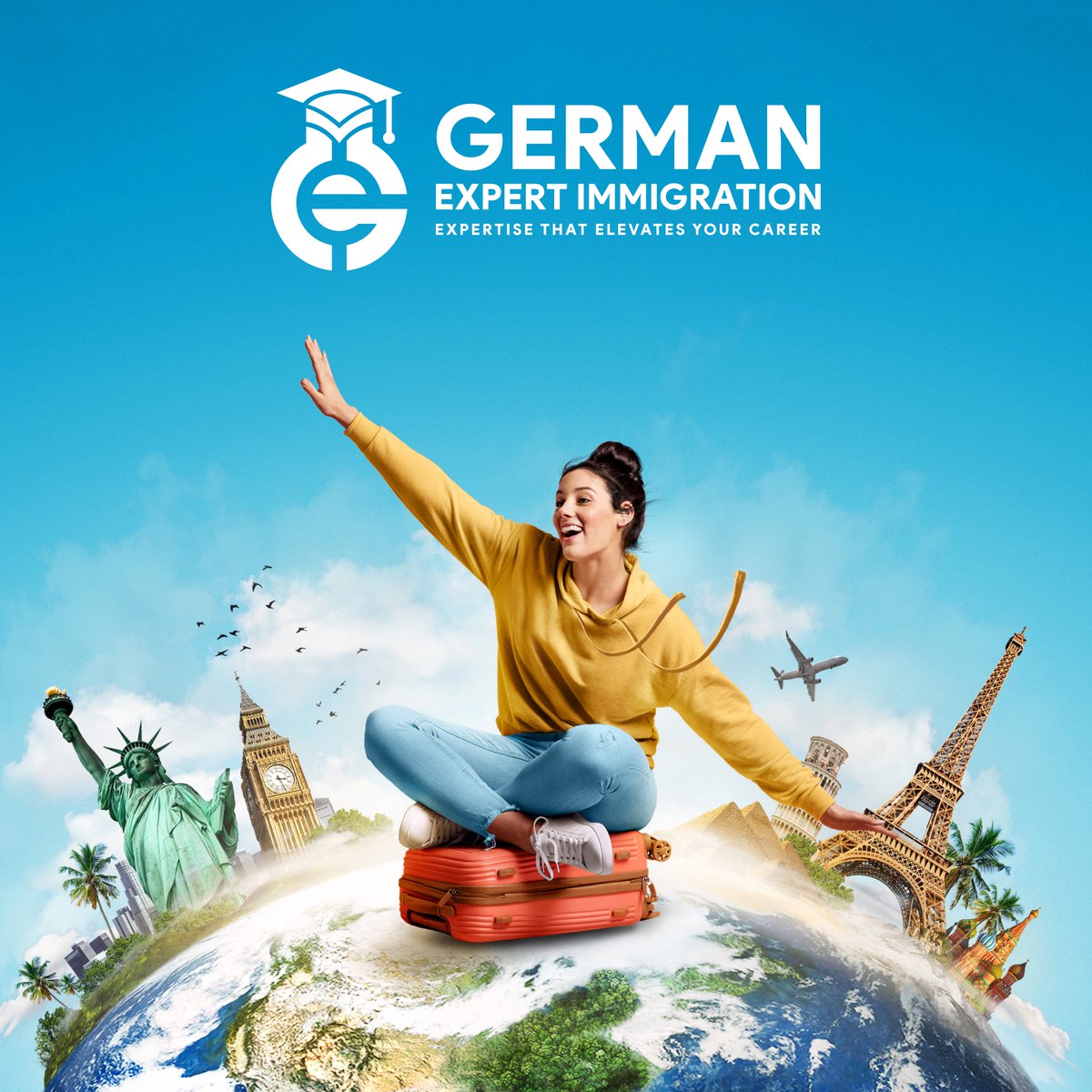 onepoint25tech's tweet image. 🎓 Excited to unveil the modern logo for Germen Expert Immigration, crafted by One.25 Tech &amp;amp; Design! 🌍💼 Your trusted partner for seamless global opportunities. Let us know your thoughts! 🚀
Germany
#one25techdesign #one25  #logo #Immigration #GiftOfEducation Russia