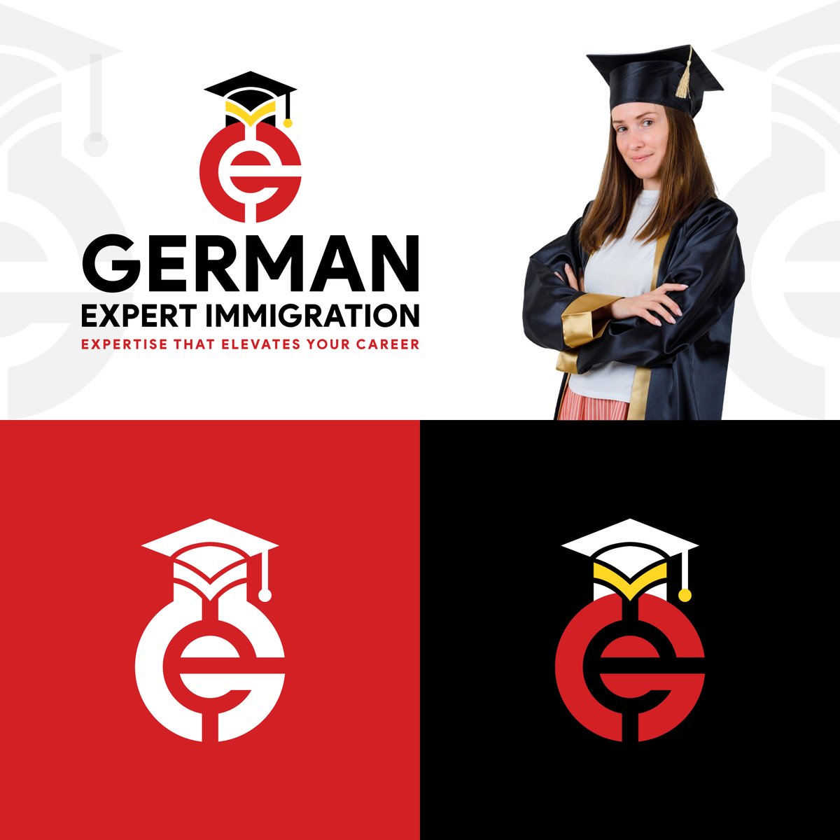 onepoint25tech's tweet image. 🎓 Excited to unveil the modern logo for Germen Expert Immigration, crafted by One.25 Tech &amp;amp; Design! 🌍💼 Your trusted partner for seamless global opportunities. Let us know your thoughts! 🚀
Germany
#one25techdesign #one25  #logo #Immigration #GiftOfEducation Russia