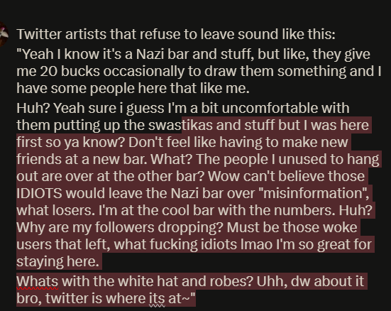 BlackjackNotMLP's tweet photo. Twitter users that refuse to leave sound like this: https://t.co/IwFBkHTSu7