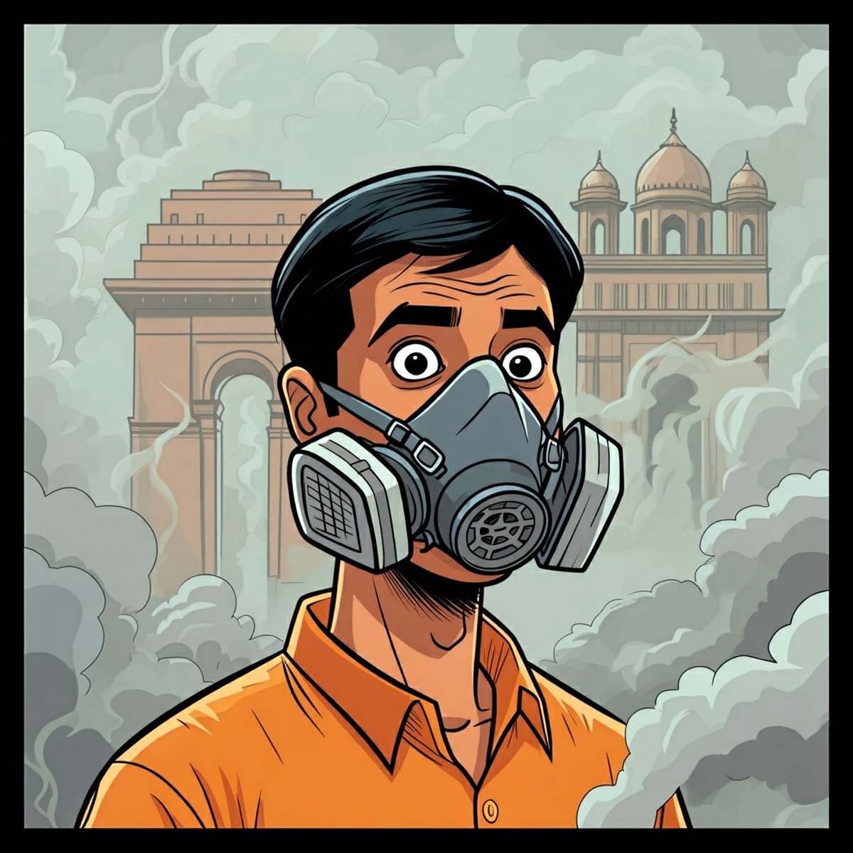New day in New Delhi.