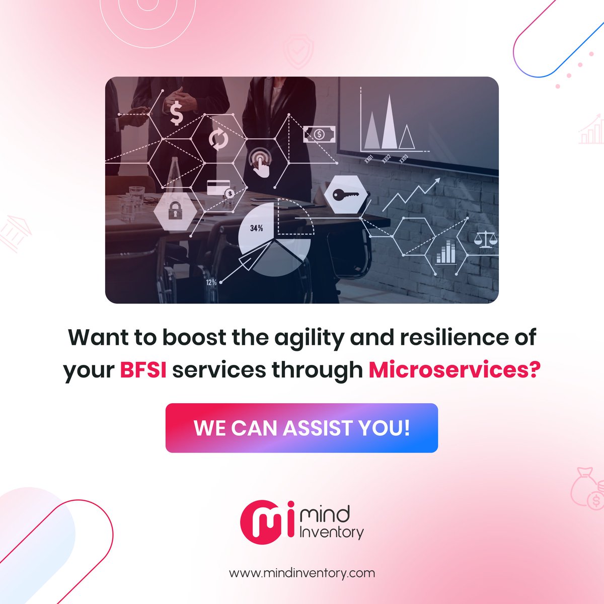 Mindinventory's tweet image. Ready to elevate your BFSI app with cutting-edge Microservices solutions?

Visit MindInventory today and transform your customer experience!

mindinventory.com

#banking #bfsisolutions #technology #mindinventory