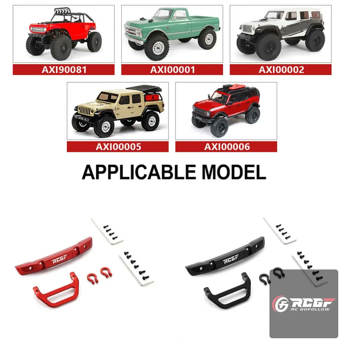 RCGOFOLLOW's tweet photo. 🚗RCGOFOLLOW1/24 Axial SCX24 Front Bumper Alloy Upgrades Silver #1-24 #axial-scx24 #rc-body-accessories #rc-bumpers #rc-chassis-components #silver https://t.co/PFgqXeICqG