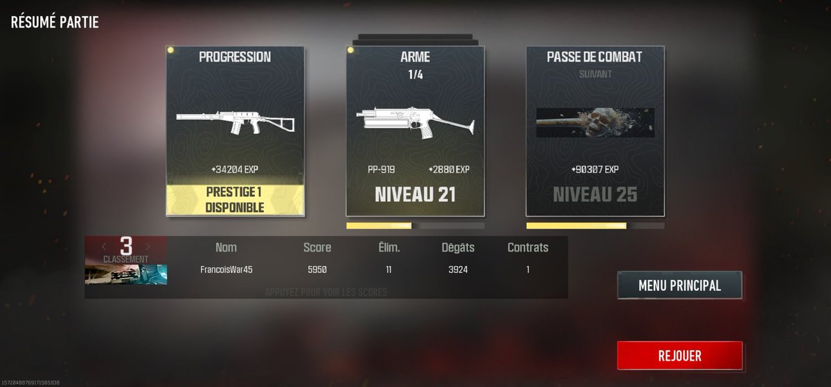 FrancoisWar45's tweet image. Moins de 3 jours pour terminer la progression...
#codwarzonemobile 
#BO6
J&apos;attends la suite, un peut trop impatient pour la suite