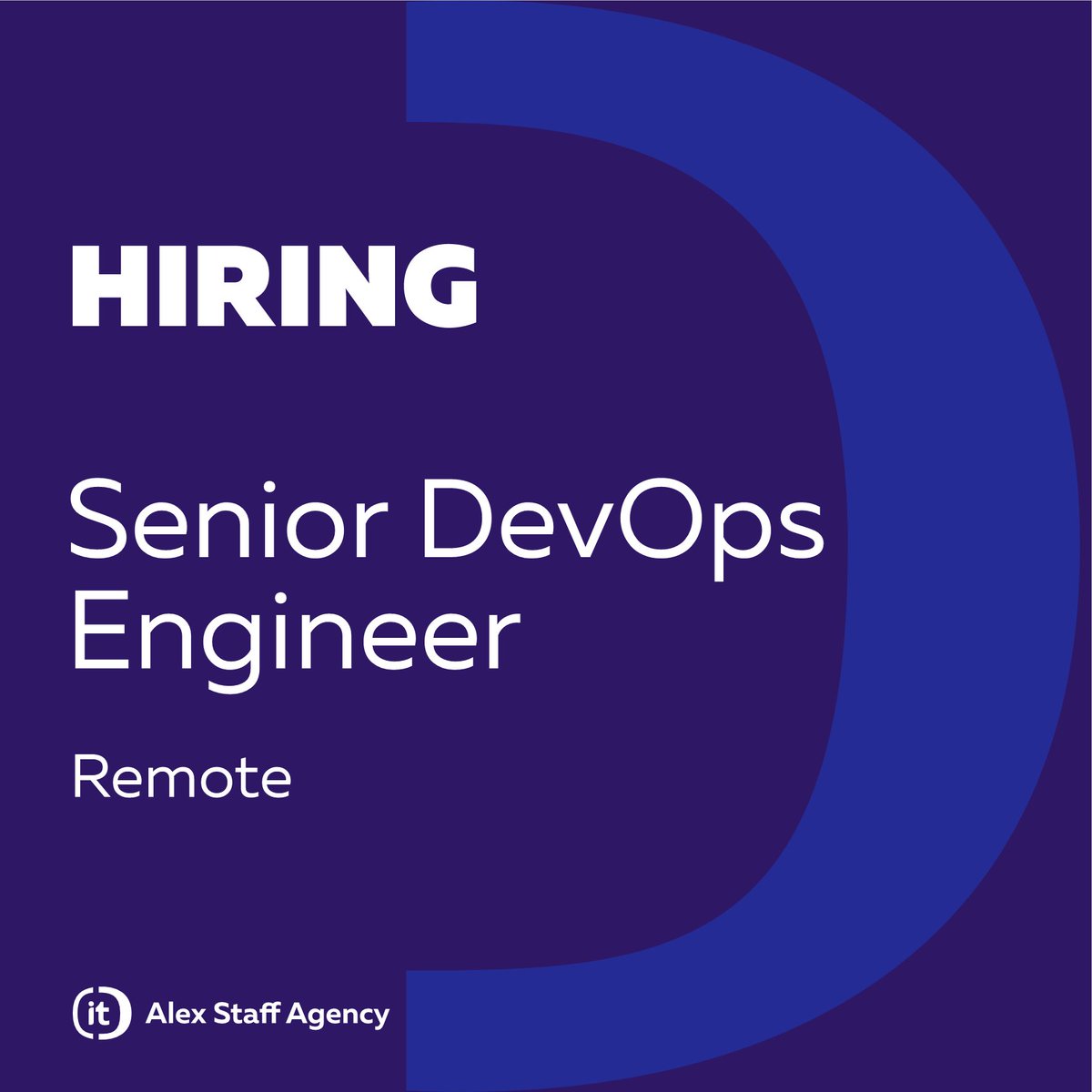 AlexStaffAgency's tweet image. Job Hiring Immediately!

IBM, Zoom, Dell… just a few of the big names using this company’s services. Now hiring a Sr DevOps Engineer with 6+ years of experience — could be you!

Read more here 🔗  alexstaff.agency/senior-devops-…

#HiringDevopsEngineer #RemoteWork #DevopsEngineerPosition