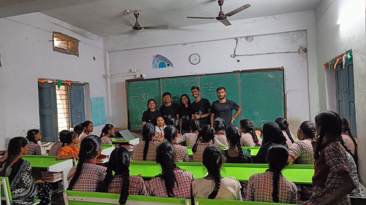 OpticaChap43730's tweet photo. Thrilled to share the highlights from our Children’s Day outreach program at Mamidipally Zilla Parishad School, Sangareddy, on 14th November 2024. Organized by the Optica Student Chapter, IIT Hyderabad, it was a wonderful opportunity to engage with young minds. https://t.co/NiJi6eA9DW