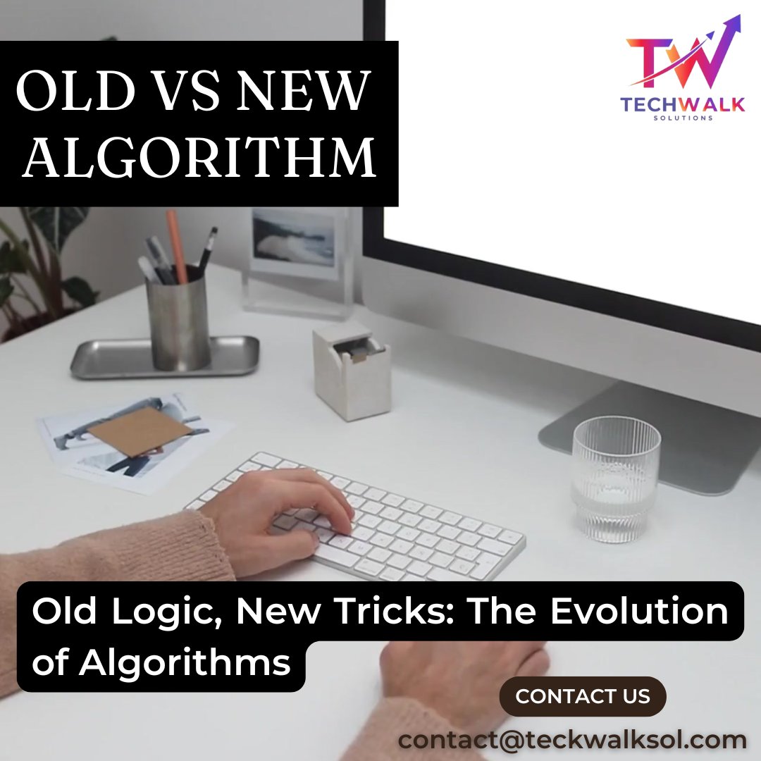 SolTechwalk3278's tweet image. From basic logic to AI-driven systems, algorithms have transformed, reshaping our digital world. The journey from old to new highlights the rapid tech evolution.
TechWalk – your digital solutions partner.

#AlgorithmEvolution #TechInnovation #DigitalTransformation #AI