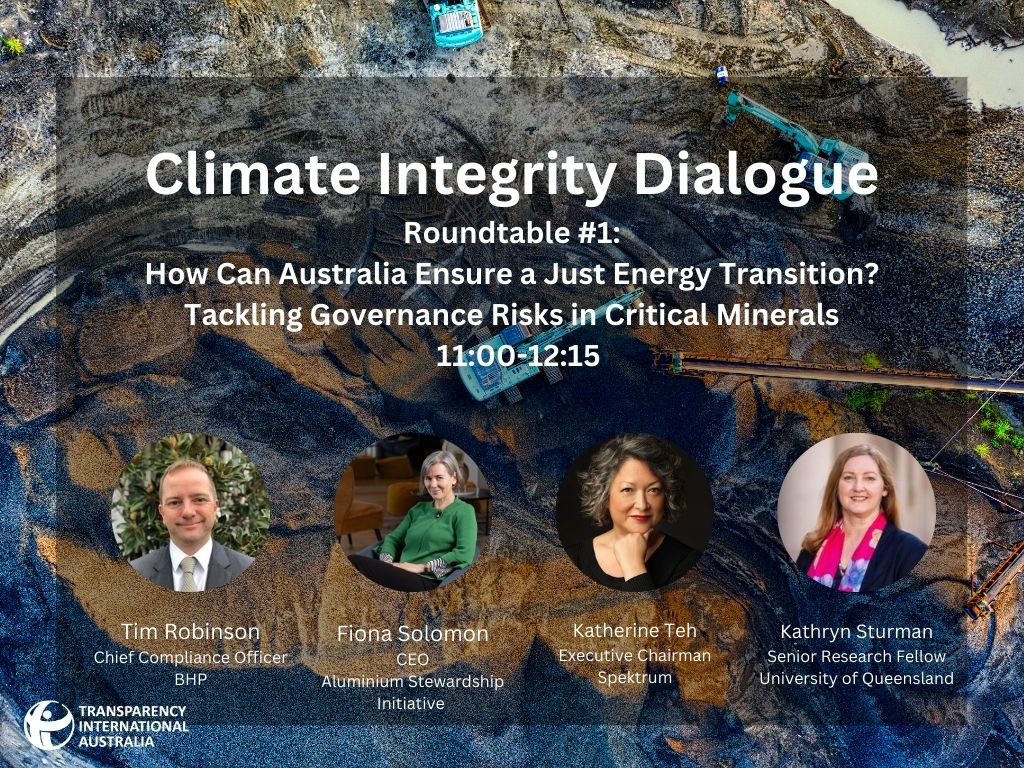 📢Have you booked your tickets for the Climate Integrity Dialogue? As the world races to cleaner energy sources join us to discuss the initiatives and opportunities under development for improving governance across the mining value chain: eventbookings.com/b/event/transp…