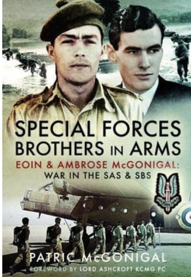 Remembering today Lt. Eoin McGonigal, formerly 11 Commando, then 1SAS KIA  18/11/41 aged 20 at Timini, near Tobruk. He was Blair’s closest friend meeting at <a href="/QUBelfast/">Queen's University Belfast 🎓</a> and serving @Queens_UOTC both commissioned #RoyalUlsterRifles then #SAS #SpecialAirService #WW2 #WhoDaresWins