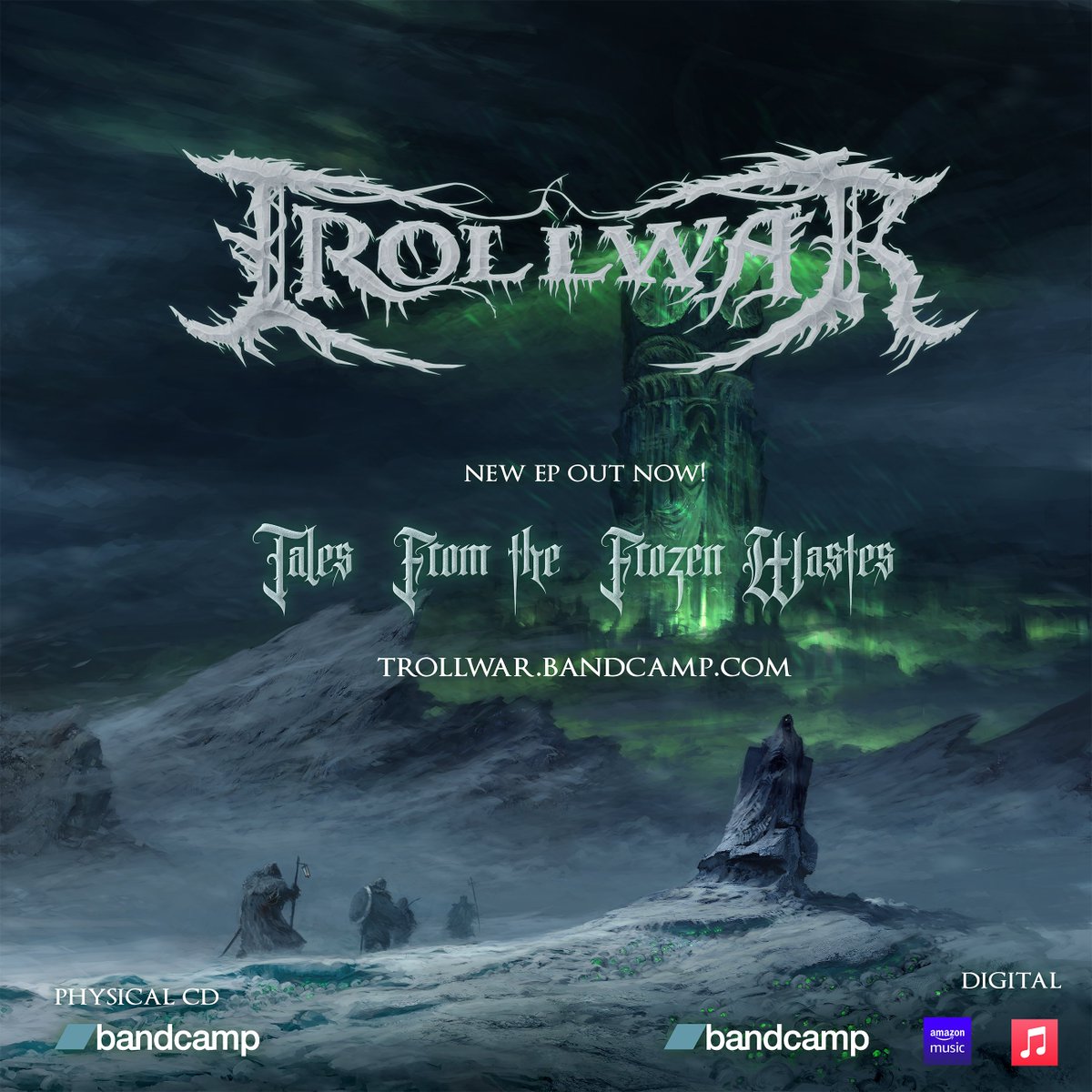 TrollwarQc's tweet photo. Tales From the Frozen Wastes is HERE! 

The wait is over! Our EP Tales From the Frozen Wastes is now unleashed into the world! Immerse yourself and join the frozen wastes.

https://t.co/KfAsAIILiY https://t.co/cQ8hsVESzN
