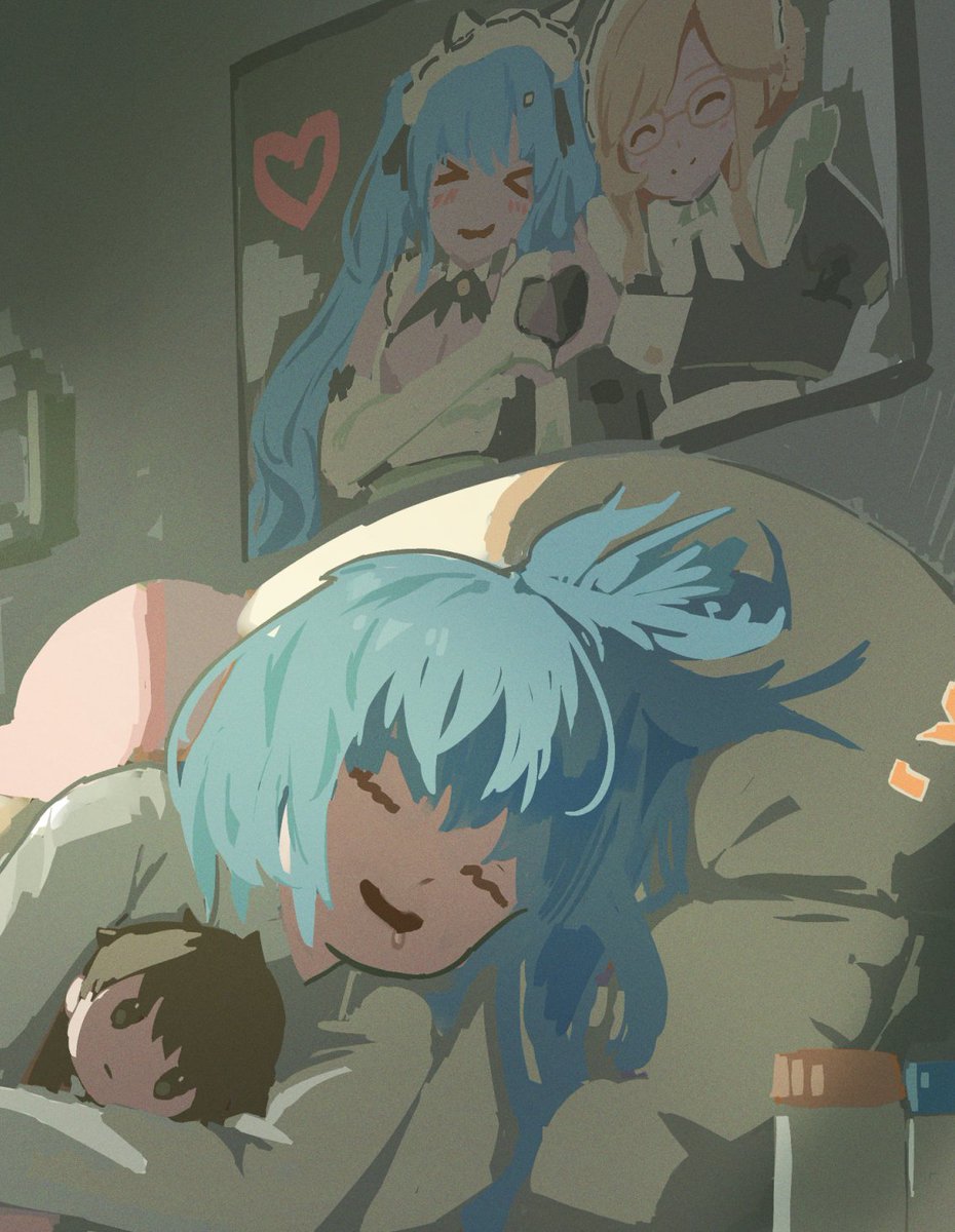 プリバティ😴⏰
のファンアートです
#NIKKEfanart #NIKKE