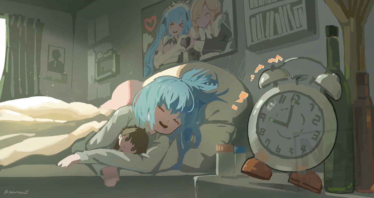 peparonipi20's tweet image. プリバティ😴⏰
のファンアートです
#NIKKEfanart #NIKKE