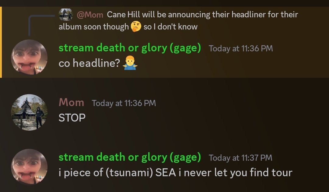 ayleedop's tweet photo. @Cane_Hill @spiritboxband 

just sayin.. it would be sick (I'll sell the house I don't own) https://t.co/wcJV49qGq0