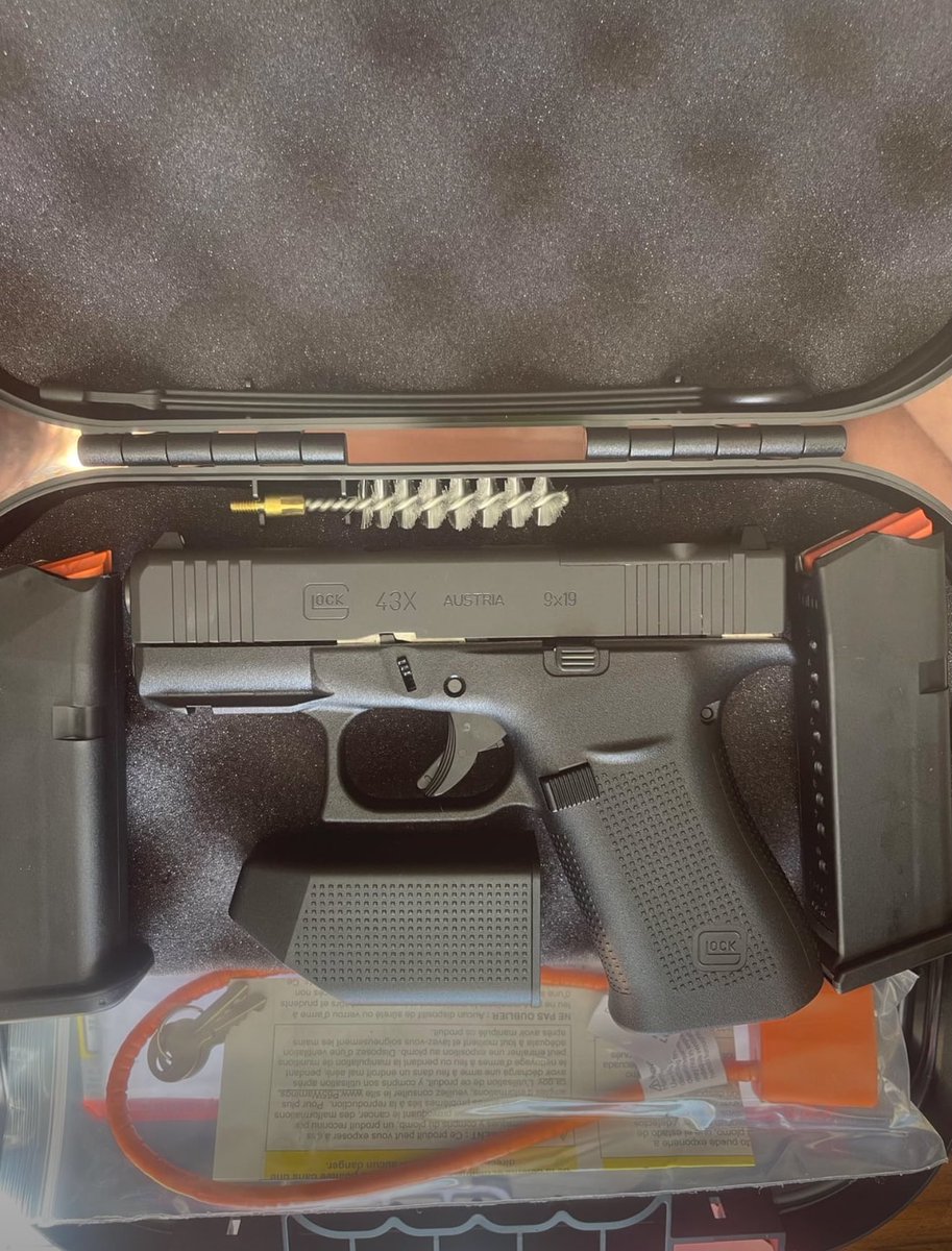 Stonearmsinc's tweet photo. Glock 43x MOS https://t.co/W5PND4ErSM