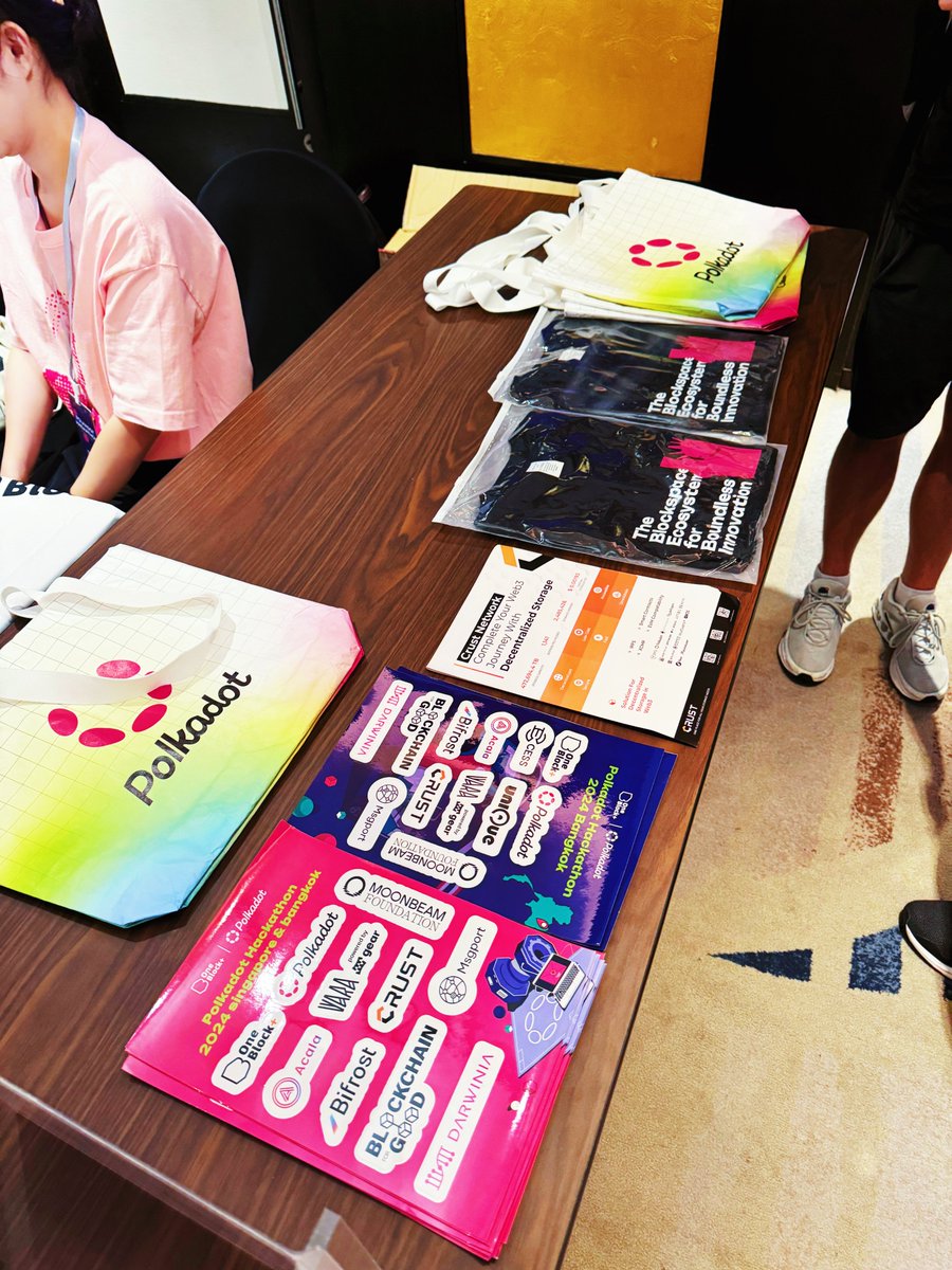 Excited to be part of <a href="/Polkadot/">Polkadot</a> Hackathon 2024 Bangkok Demo Day! 🌱 Looking forward to the new seeds ready to grow in the Polkadot ecosystem! 🚀