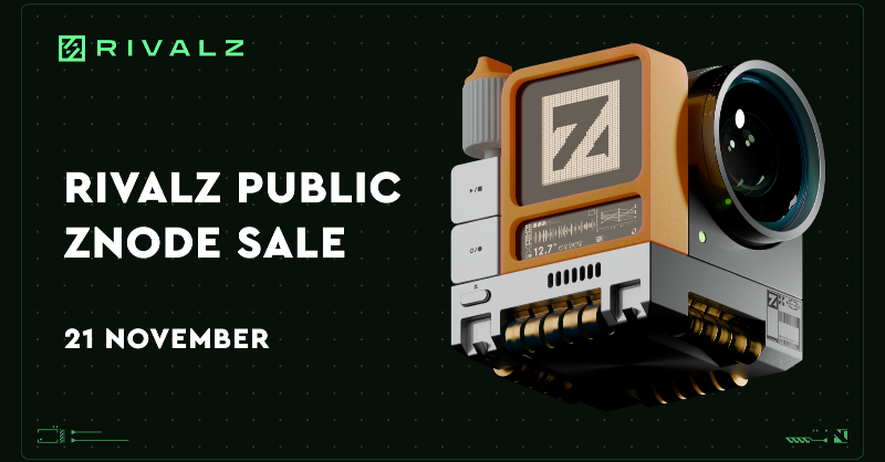 Rivalz_AI's tweet photo. zNodes are the backbone of decentralized AI. 

Last chance to secure yours during our Public zNode Sale on November 21st. zNode owners gain access to exclusive rewards while contributing towards the Agentic future.