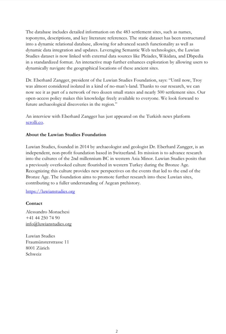 LuwianStudies's tweet photo. Great news from the land of the Luwians! Today, a new feature will become available via our website: a searchable database and interactive map, including nearly 500 sites. Freely accessible, we hope this tool will support further research on the protohistory of western Anatolia! https://t.co/7yG4ZQByaw