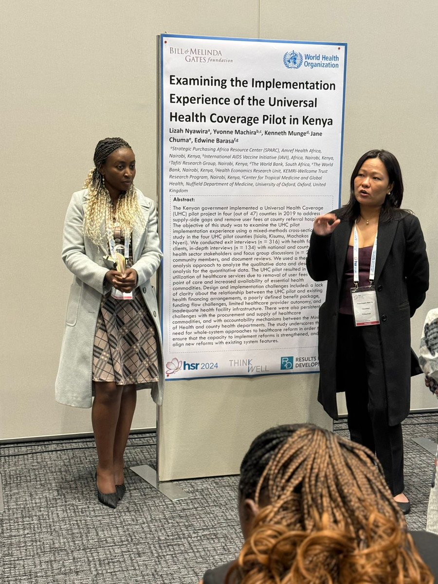 Live from Nagasaki! We're kicking off #HSR2024 with the #WHO #R4D #ThinkWell joint session on Objective-Oriented Health Systems Reform. Our colleagues are presenting during the Round Table of Papers in the World Café! 
Don't miss this afternoon's session on the politics of OOHSR!