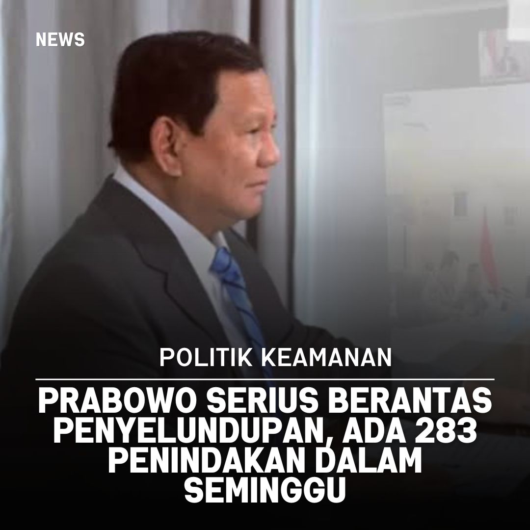 BuoyantModel's tweet photo. Presiden Prabowo Subianto menyatakan akan menindak tegas praktik penyelundulan di Indonesia. Komoditas utama yang ditindak dalam sinergi antar-instansi ini meliputi garmen, tekstil, mesin elektronik, rokok, miras, dan narkotika
#BerantasPenyelundupan
#PrabowoBerantasPenyelundupan https://t.co/I7MDzQiBis