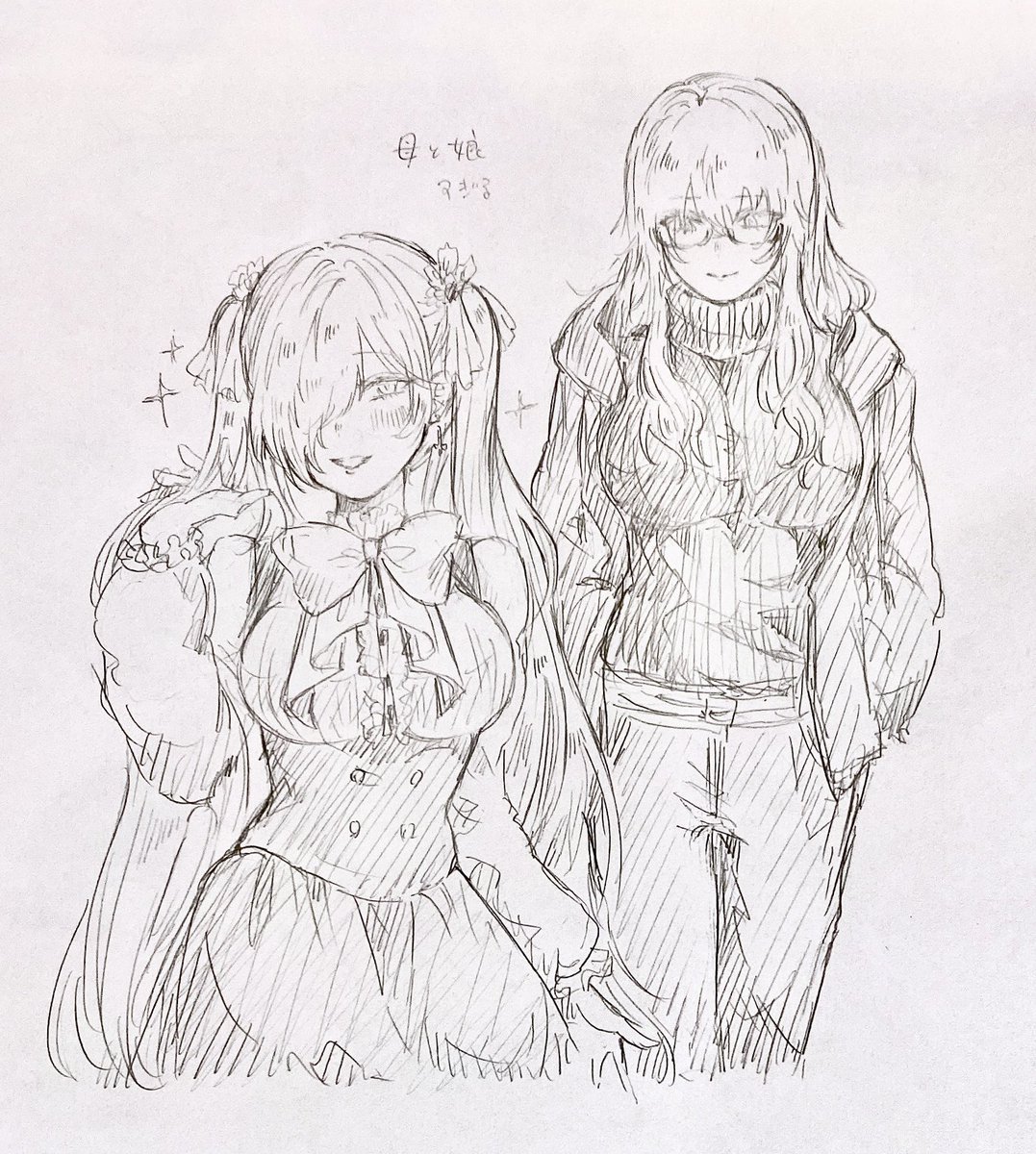 yuubi41's tweet photo. 早速イラストが埋もれて寂しいからまとめておきます！！！ https://t.co/R5MGMnwUGX