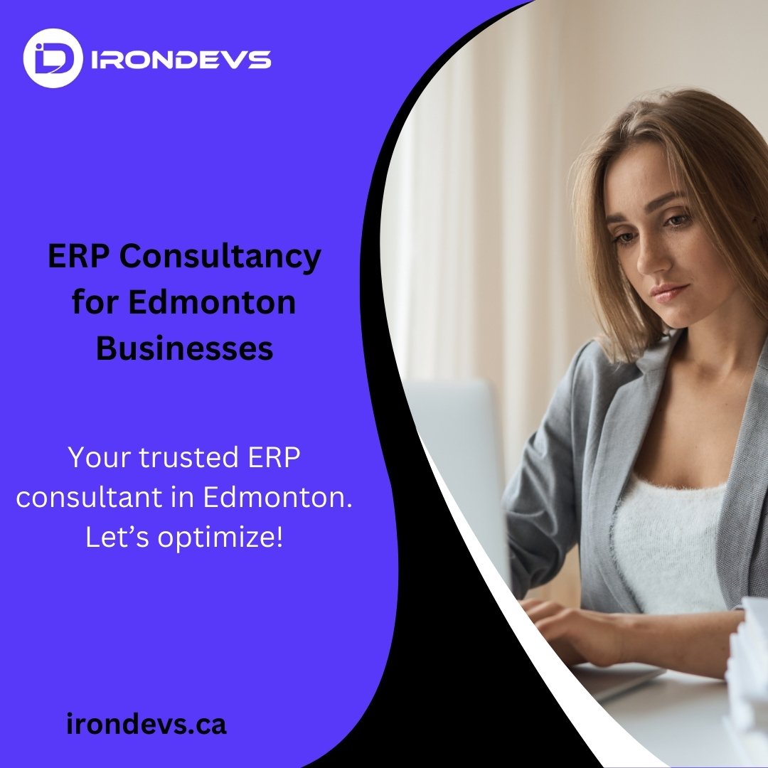 Irondevsdigital's tweet image. Iron Devs Digital offers professional ERP consultancy in Edmonton to help businesses like yours implement, optimize, and scale ERP solutions effectively. Let’s transform your business together with customized ERP planning!

#ERPConsultant #EdmontonBusiness #IronDevsDigital