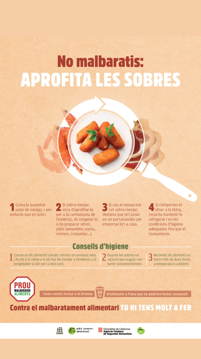 #EWWWR2024 #MALBARATAMENTALIMENTARI #FOODWASTEISOUTOFTASTE #MALBARATARALIMENTSESDEMALGUST