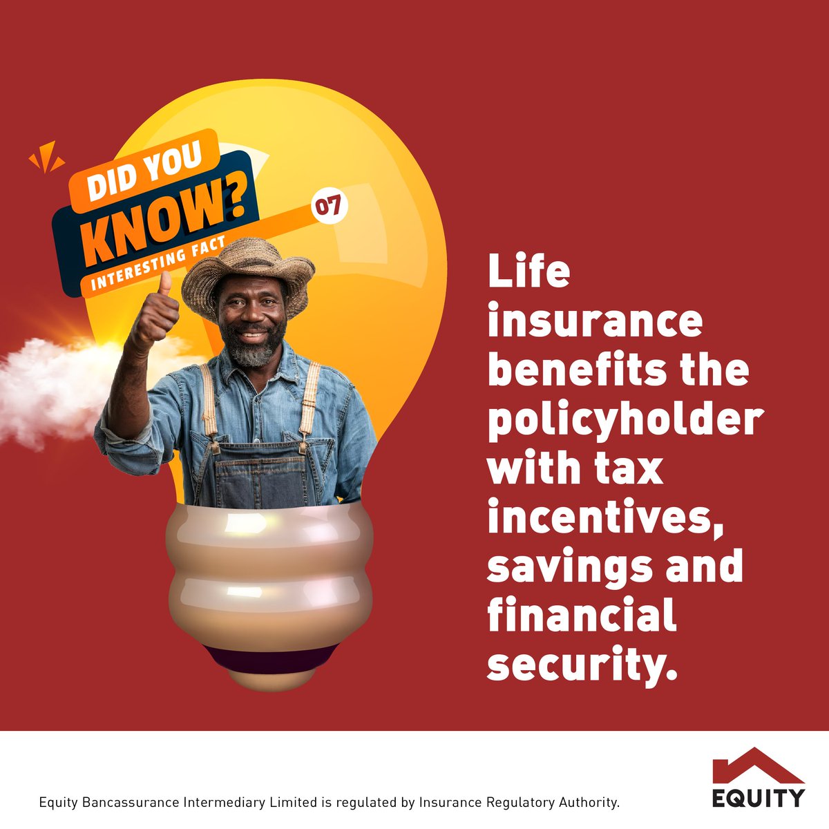 KeEquityBank's tweet photo. Enjoy the added value of life insurance like access to emergency funds, investment opportunities, and more!
Visit any Equity branch near you to get your cover.
Learn more: https://t.co/o35LDgHmCA?utm_source=twitter&utm_medium=social&utm_content=ap_xgksf5afmp
#WhyInsurance https://t.co/ChoLa7MpjM