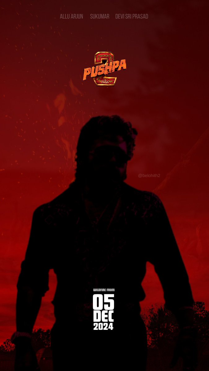 #Pushpa2TheRuleTrailer  🌸❌   🔥❌   🎇✅