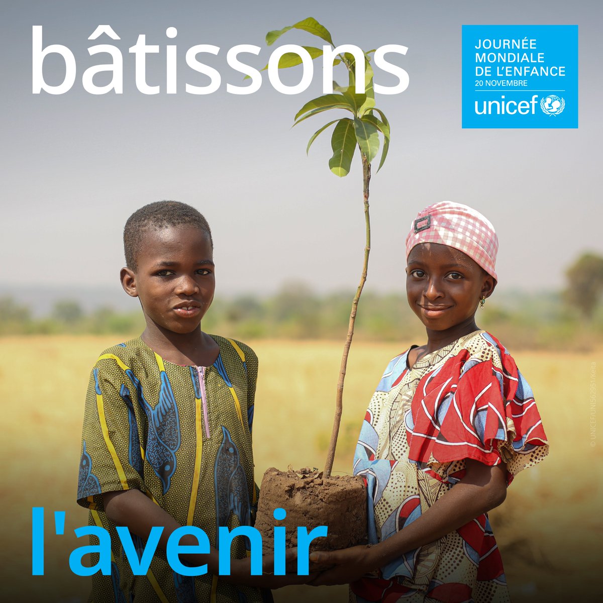 Unicef_Togo's tweet photo. L’avenir appartient aux enfants, il est donc normal qu’ils aient le droit de le façonner.

Les enfants et les jeunes se démènent pour faire entendre leur voix et sensibiliser le monde à l’avenir qu’ils envisagent.

#JournéeMondialedelEnfance #PourChaqueEnfant #UNICEFTogo https://t.co/Kt95pSdSOb