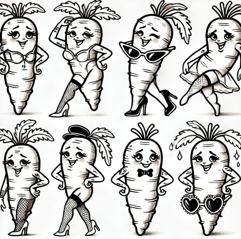 BeckleyParagon's tweet image. 🌟 Introducing the Sexy Carrot Flash! 🚀 Spice up your snack time with this vibrant, tasty crunch. Perfect for adding flair to your health, with a fresh new spicy tattoo! 🥕✨ #SexyCarrotFlash #HealthyLiving #SnackUpgrade #GetYourCrunchOn